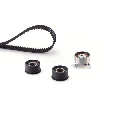 Image of 1606191, 1606192, 93174260, 93174261 Timing belt kit GATES FleetRunner Micro V Stretch Fit K015408XS VAUXHALL: Vectra Mk1 CC, Saloon