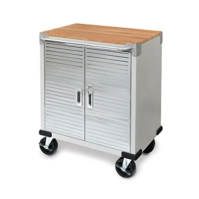 Image of Seville Classics Workshop Trolley, 71,1 x 50,8 87,6 cm, grey