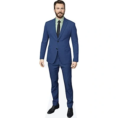 Image of Chris Evans (Blue Suit) Life Size Cutout