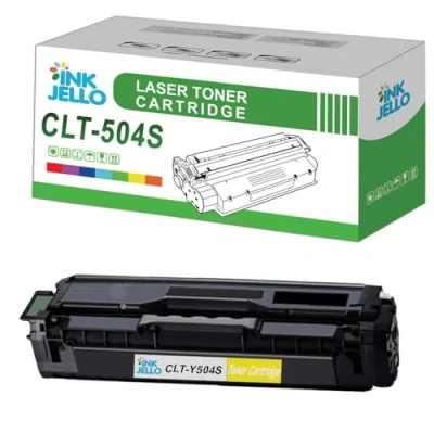 Image of InkJello Toner Cartridge For Printer, Compatibile with Samsung CLP 415N 415NW CLX 4195FN 4195FW Xpress SL C1810W C1860FW CLT C504S (Cyan)