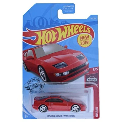 Image of Hot Wheels Nissan Series 3/5 300ZX Twin Turbo 110/250, red