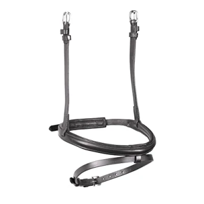 Image of Shires Velociti Rapida Padded Raised Flash Noseband (Cob, Black)