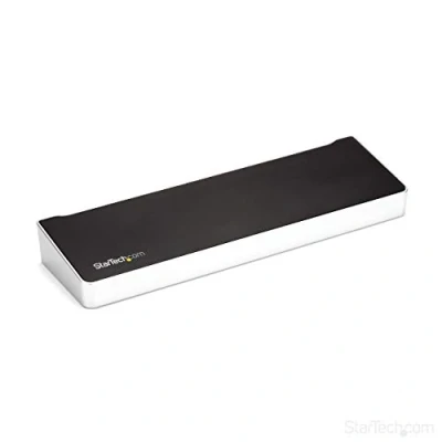 Image of StarTech.com USB C Dock 4K Triple Monitor Laptop Docking Station with Dual DisplayPort &amp; HDMI 100W Power Delivery C, 4x A Hub 3.1 Gen 1 Type Windows Mac (DK30CH2DEPUE)