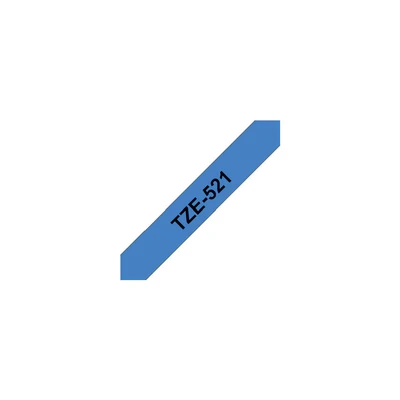 Image of Brother TZE 521 9MM P touch Tape Black/Blue