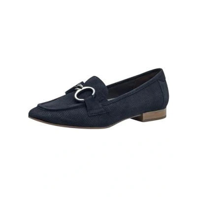 Image of TAMARIS Women&#039;s 8 84202 42 Loafer, Navy, 9.5 UK