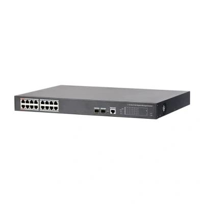 Image of Dahua 16 Port PoE Gigabit Managed Switch