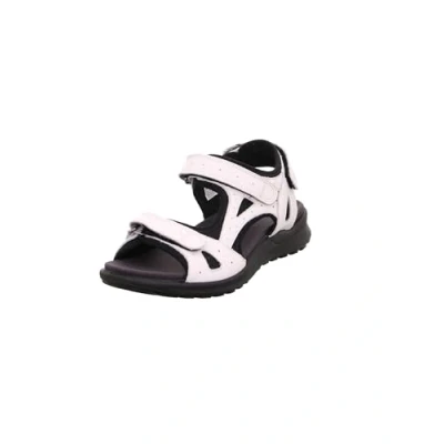 Image of Legero Women&#039;s Siris Strappy Sandals, White, 3 UK