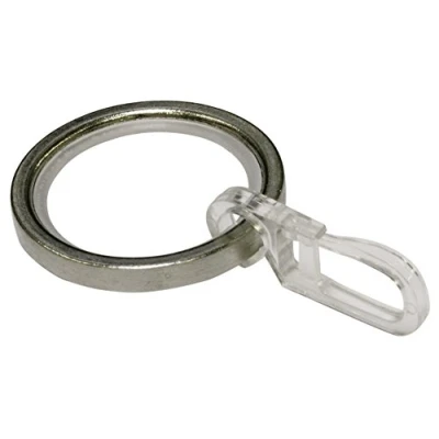 Image of GARDINIA Curtain Rings for Rods with 20 mm Diameter 10 pieces