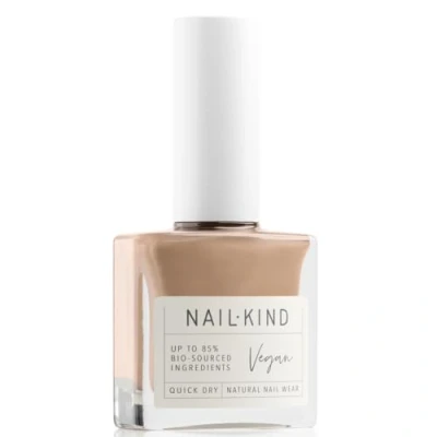 Image of NAILKIND Caramel Nude Nail Polish Trenchcoat Varnish Vegan Lacquer Peta Certified Cruelty Free Quick Drying Long Lasting Chip Resistant Manicure 8ml