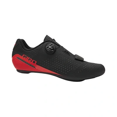 Image of GIRO Men&#039;s Cadet Trail Running Shoe, Black/Bright Red, 6.5 UK