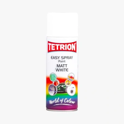 Image of Tetrion Easy Spray, Spray Paint Matt White, 400 ml