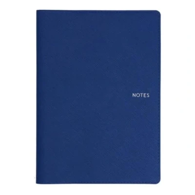 Image of Collins A5 Melbourne Plain Notebook Indigo