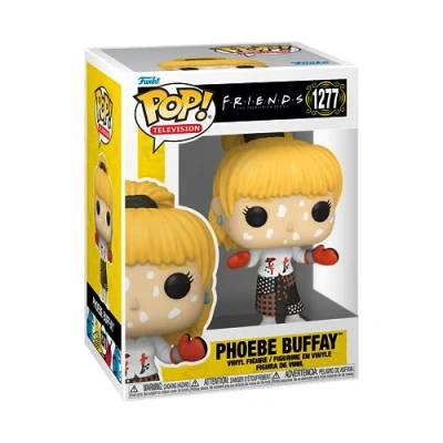 Image of Funko POP! TV: Friends Phoebe Buffay 1/6 Odds for Rare Chase Varianticken Pox Collectable Vinyl Figure Gift Idea Official Merchandise Toys Kids &amp; Adults TV Fans