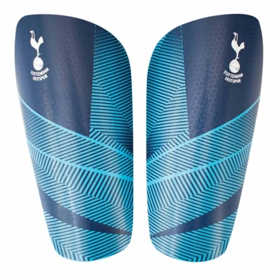 Image of Hy Pro Officially Licensed Tottenham Hotspur F.C. Shin Pad, Junior Guard, Breathable, Lightweight, Durable, Protective Gear, Spurs Merchandise, Great Football Gift Idea