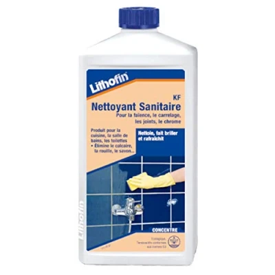 Image of lithofin KF Nettoyant Sanitaire Sanitary cleaner 1 Litre