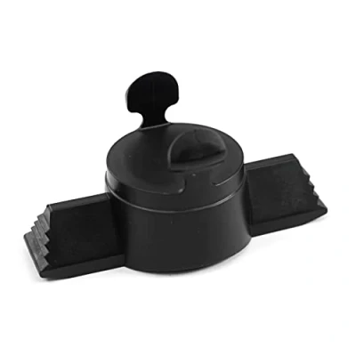 Image of Volkswagen Original Sealing Plug for Removable Trailer Hitch, 41 mm, Black, Metal