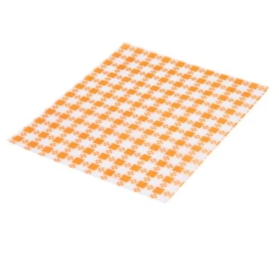 Image of 50 PCS Food Grade Wrap Paper, Deli Greaseproof Paper Waterproof Wax Sheets Wrapping Liners Basket Tissue Sandwich Wrappers for Sweets Cakes Cheese Baking