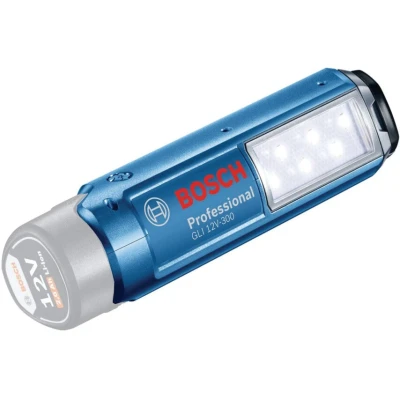 Image of Bosch Professional 12V System GLI 300 cordless LED torch (300 lumens, excluding rechargeable batteries and charger, in cardboard box)