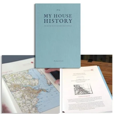 Image of Personalised My House History Portfolio Mapped of Your Home and Surrounding Area