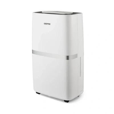 Image of Geepas 20L/Day Dehumidifier Portable Moisture Remover with Digital Display, 24H Timer, Continuous Drainage, Laundry Drying &amp; Quiet Sleep Mode Ideal for Damp, Condensation Clothes