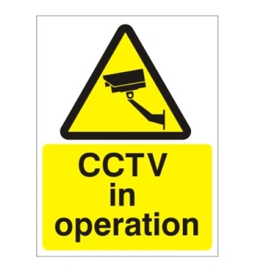 Image of CCTV In Operation Sign 200mm x 300mm Rigid Plastic (WAG.07F RP)