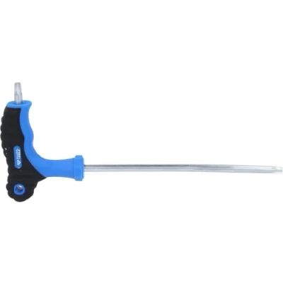 Image of BRILLIANT TOOLS BT041016 Torx® T Handle T30 x 150 mm [Powered by KS Tools], Silver