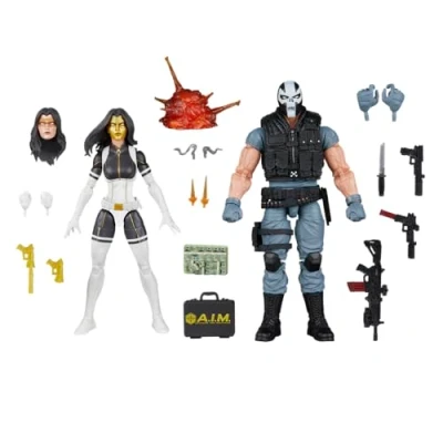 Image of Marvel Legends Series Madame Masque and Crossbones Action Figures