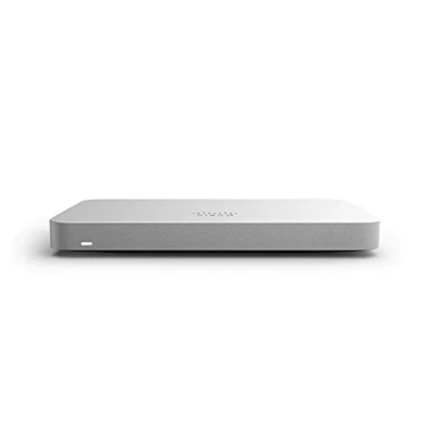 Image of Cisco Meraki MX67 450Mbps Firewall (Hardware) (450Mbps, 200Mbps, Wireless, 10.100,1000Mbps, Ethernet (RJ 45), 0 45C)