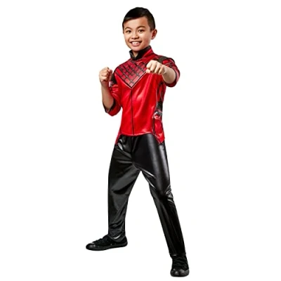 Image of Rubie&#039;s 702712S000 Marvel Legend of The Ten Rings Shang chi Deluxe Costume, Boys, Multicolour, 3 5 Years