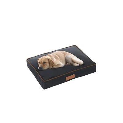 Image of Ellie Bo Jumbo Dog Bed for 60 inch Cage/Crate Black Waterproof