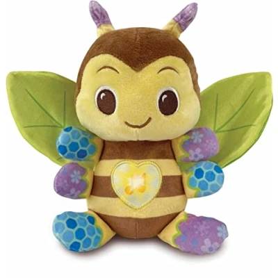 Image of VTech Busy Musical Bee Interactive &amp; Sensory Cuddly Toy with Lights Music Suitable for Ages 3 24 Months English Version