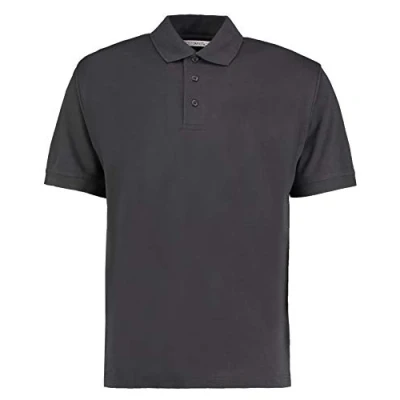 Image of Kustom Kit Unisex Comfort Finish Klassic Polo Shirt Graphite M