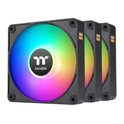 Image of Thermaltake CT120 EX ARGB Sync PC Cooling Fan (3 Pack), Magnetic Connection, 5V Motherboard Sync, 16.8 Million Colors 9 Addressable LEDs, 120 mm Case/Radiator Fan, CL F181 PL12SW A