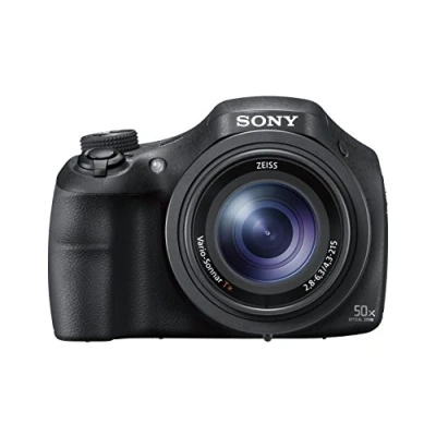 Image of Sony DSC HX350 Digital Compact Bridge Camera with 50x Optical Zoom Black (Renewed)