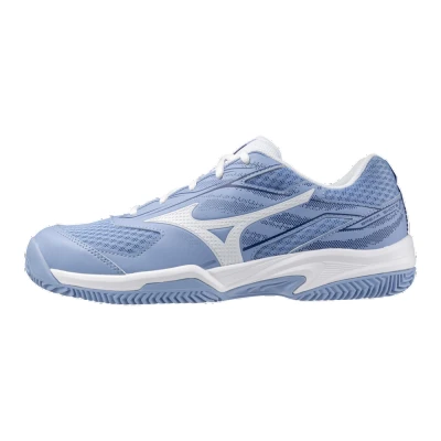 Image of Mizuno Break SHOT 5 Clay court tennis shoes, Women&#039;s, Size: 6, Blue Textile/synthetics