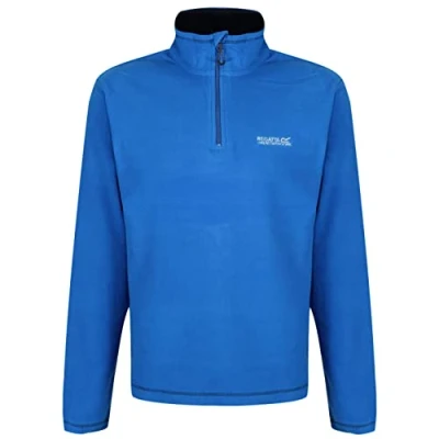 Image of Regatta Men&#039;s Thompson Lightweight Half Zip Fleece Blue