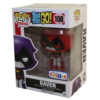 Image of Funko 9509 Teen Titans Go, Pop Vinyl Figure 108 Raven Red Limited Edition