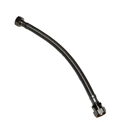 Image of Pack of 2 22mm x 3/4&quot; 500mm Flexible Tap Hose (Known as 15mm Also Available in 15mm, 22mm, 1/2 inch, 3/4 150mm, 300mm and 500mm)