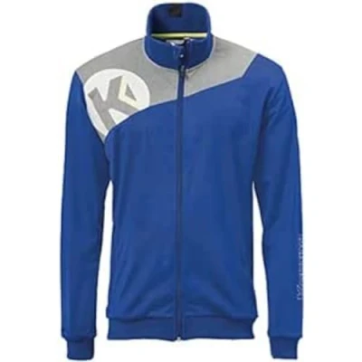 Image of Kempa Men Core 2.0 Poly Jacket Men&#039;s Royal/Dark Grey Melange, 2XL