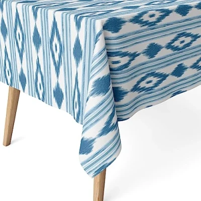 Image of Martina Home Tablecloth Resin Celeste Islands 180 x 140 cm