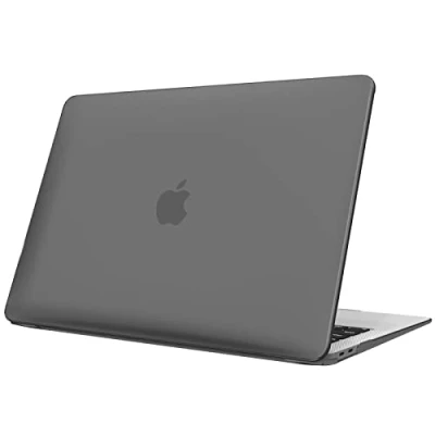 Image of FINTIE Case Compatible with MacBook Air 13.3 inch (2020/2019/2018 Not for 2024) Model A2337(M1)/A2179/A1932, Protective Snap On Hard Shell Cover Fit 13.3&quot; Retina Display Touch ID, Grey