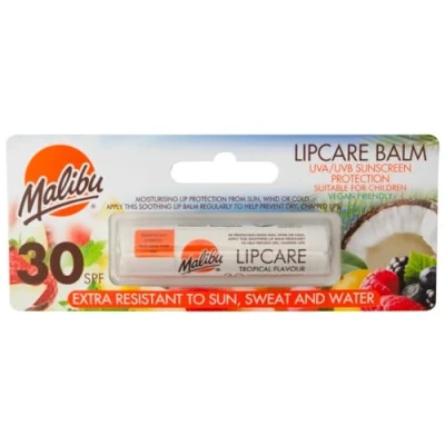Image of Malibu Lipbalm with SPF30, Tropical 4 ml