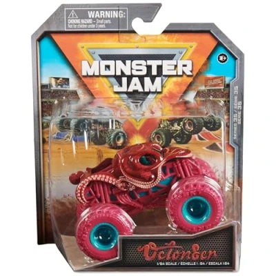 Image of Monster Jam, Official Octon8er Truck, Die Cast Vehicle, 1:64 Scale, Kids Toys for Boys Ages 3 and up