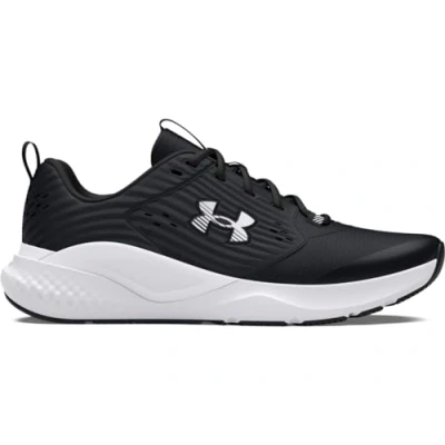 Image of Under Armour Charged Commit TR 4 Unisex Training shoe, Size: 13, Black Leather and textile