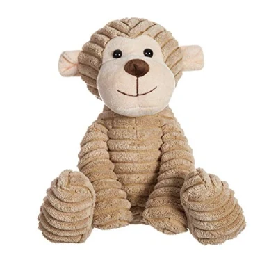 Image of Apricot Lamb Toys Plush Corduroy Monkey Stuffed Animal Soft Cuddly Perfect for Child (Corduroy 8.5 Inches)