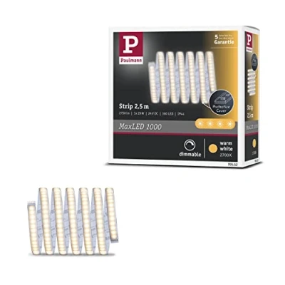 Image of Paulmann MaxLED 1000 extension, 2.5m warm white