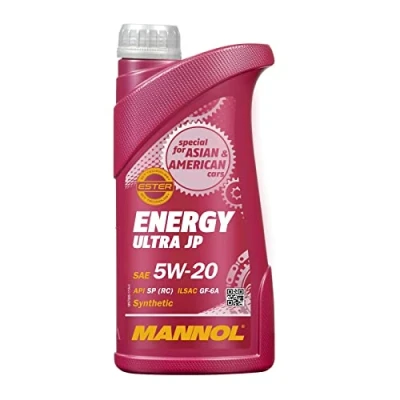 Image of MANNOL ENERGY Ultra JP 20 API SN Engine Oil, 1 Litre