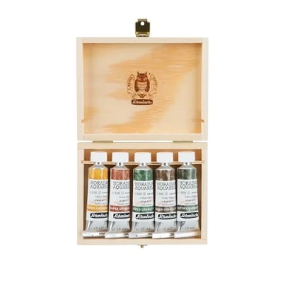 Image of Schmincke AeroColor 81702 Set 5 Colors x 28 ml