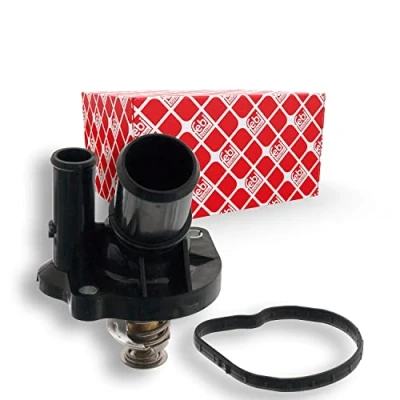 Image of L32715170, L32715170A, L32815170A, L32815170B, L32915170 Engine thermostat FEBI BILSTEIN 100232 82C with seal housing