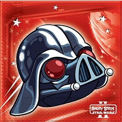 Image of Unique Party 71912 Angry Birds Star Wars Paper Napkins, Pack of 20